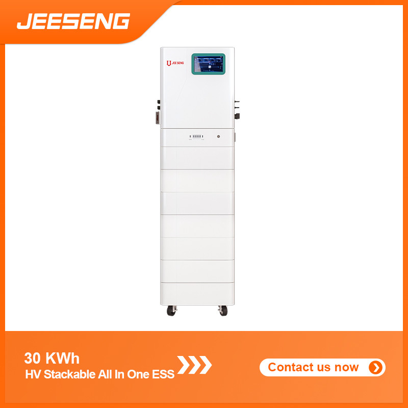 15KW 35KWh 高電圧 オールインワン 積み重ねられるエネルギー貯蔵システム 積み重ねられるESS 先進BMS技術