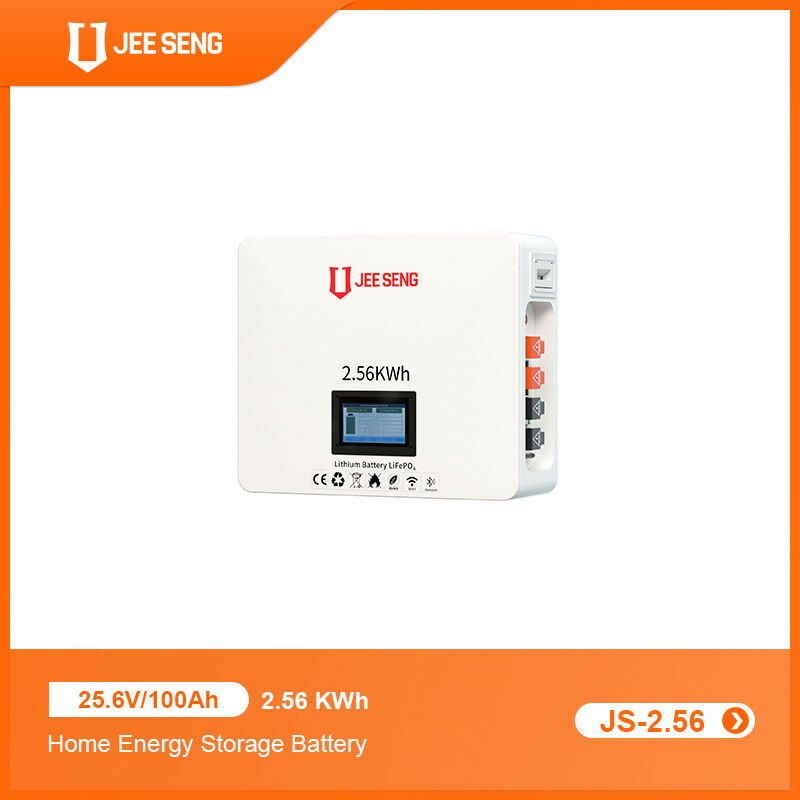 2.56KWh 太陽光発電システムのための先進BMS技術を持つ家庭用壁掛けエネルギー貯蔵システム