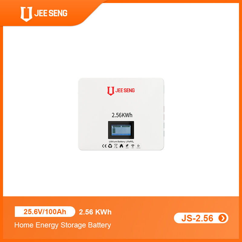 2.56KWh 太陽光発電システムのための先進BMS技術を持つ家庭用壁掛けエネルギー貯蔵システム