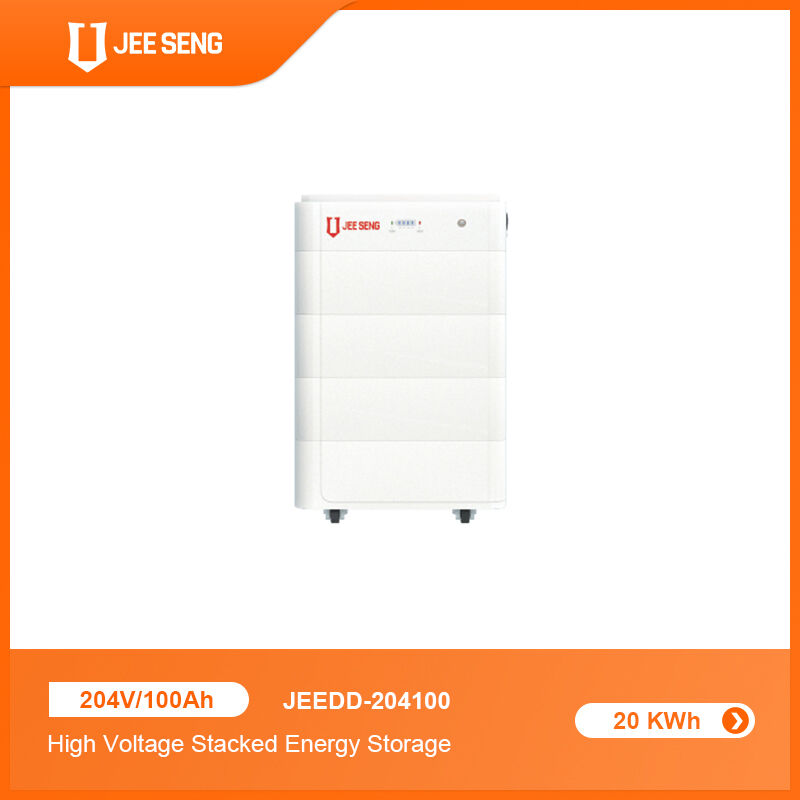 10KW 20KWh 高電圧 オールインワン 積み重ねられるエネルギー貯蔵システム 積み重ねられるESS 高級BMS技術