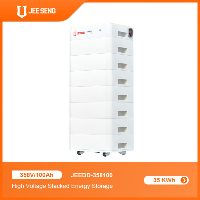 15KW 35KWh 高電圧 オールインワン 積み重ねられるエネルギー貯蔵システム 積み重ねられるESS 先進BMS技術