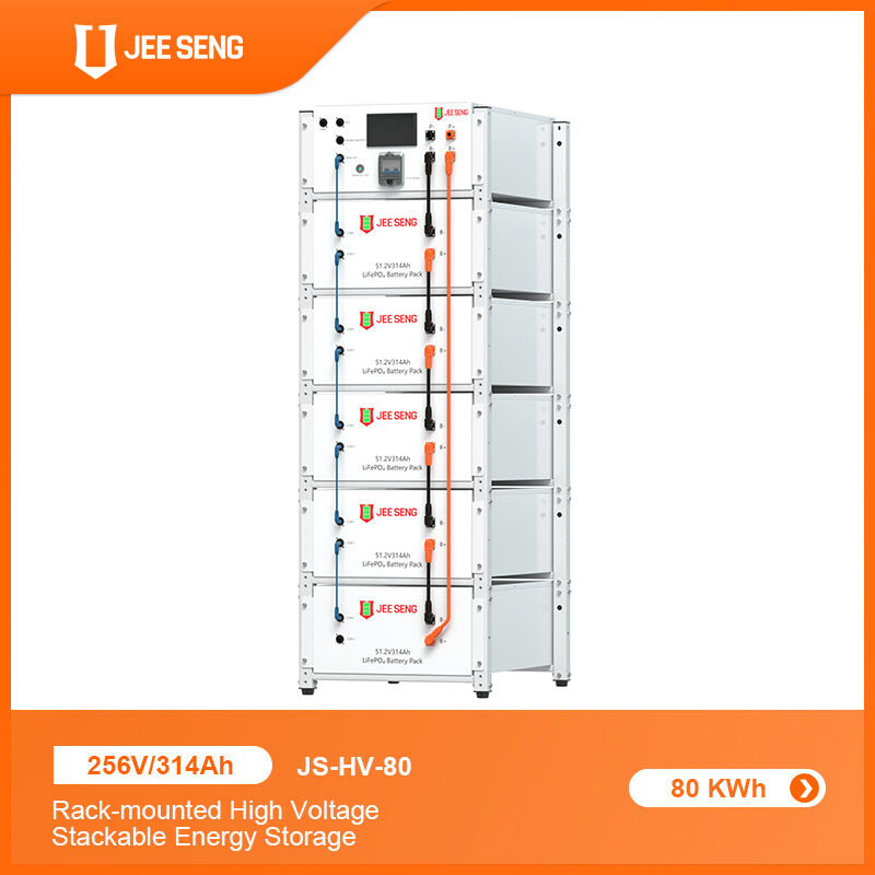 太陽光発電用のラック式高電圧積み重ね可能なリチウム電池
