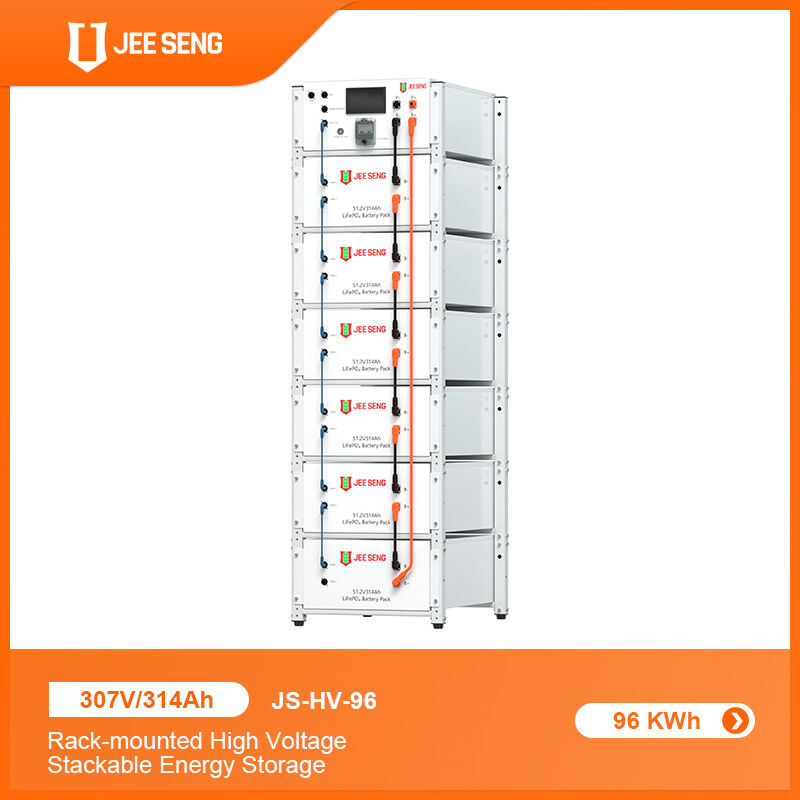 太陽光発電用のラック式高電圧積み重ね可能なリチウム電池